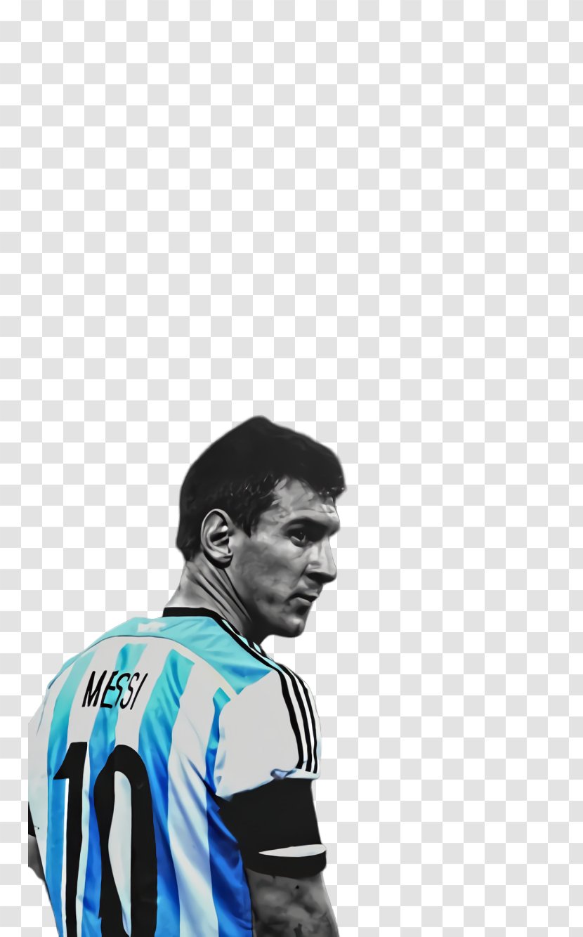 Lionel Messi Desktop Wallpaper American Football Protective Gear T-shirt - Jersey Transparent PNG