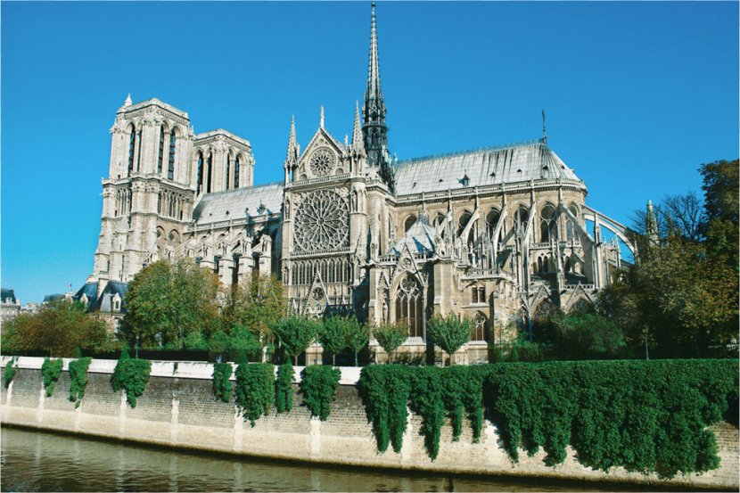 Notre-Dame De Paris Sainte-Chapelle Chartres Cathedral Seine Florence - Listed Building Transparent PNG