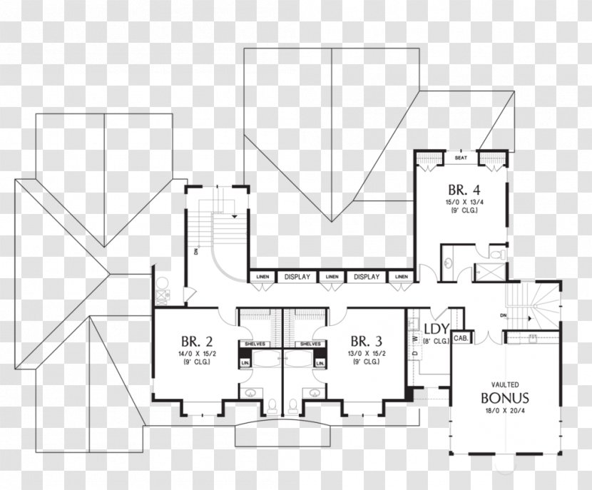 Floor Plan Architecture Paper House - Rectangle Transparent PNG