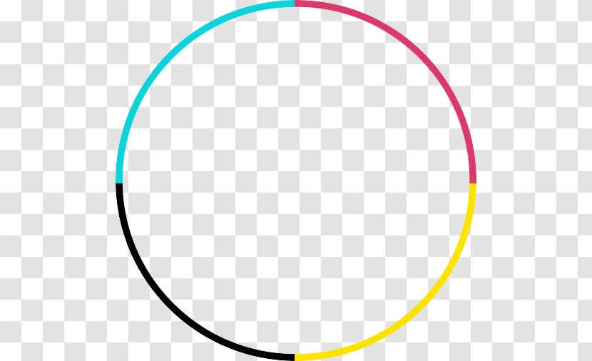 CMYK Color Model Wheel Yellow Pantone Matching System - Printing - Degrees Transparent PNG