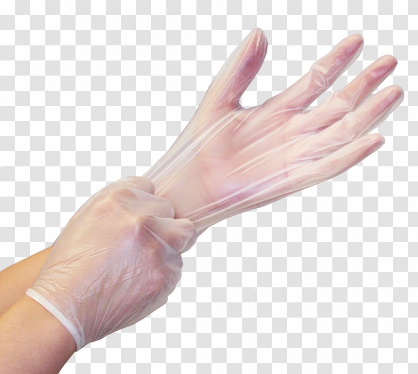 Rubber Glove Medical Talla Latex - Talles Transparent PNG