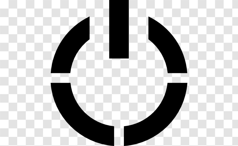 Power Symbol Button - Logo Transparent PNG
