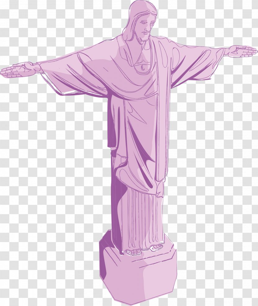 Christ The Redeemer Illustration - Joint - Jesus As Vector Transparent PNG