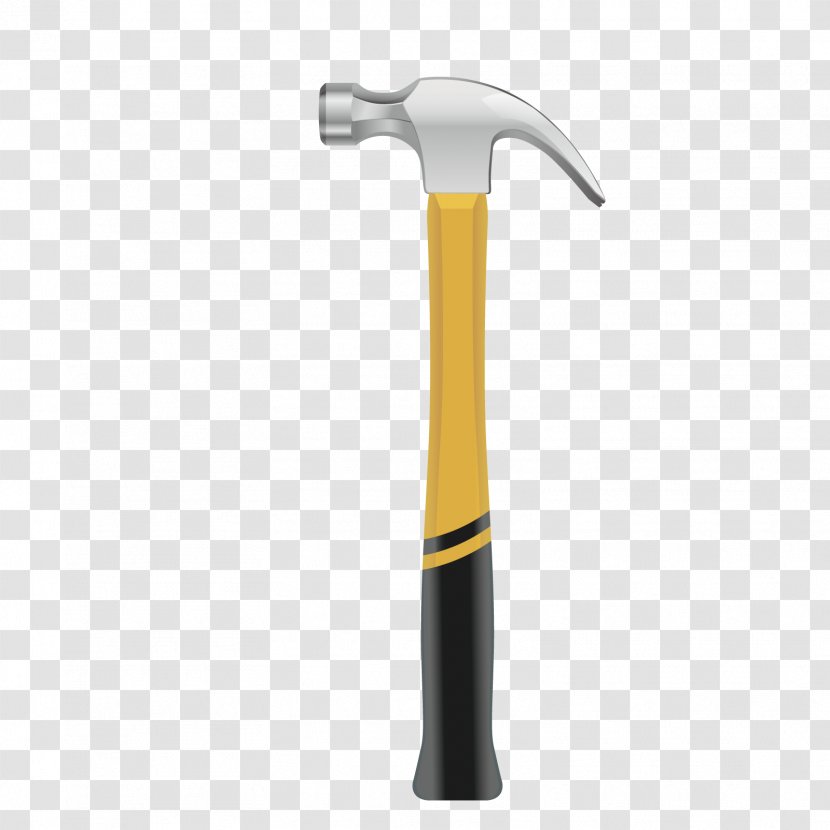 Claw Hammer - Pickaxe - Vector Transparent PNG