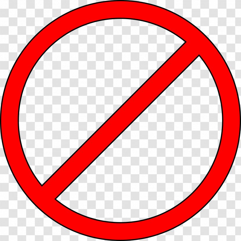 No Symbol Sign Clip Art - Computer Entry Cliparts Transparent PNG