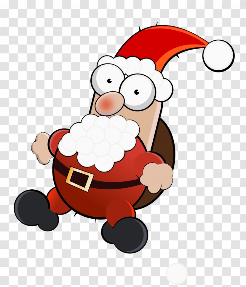 Santa Claus A Visit From St. Nicholas Mrs. Christmas Clip Art - Artwork Transparent PNG