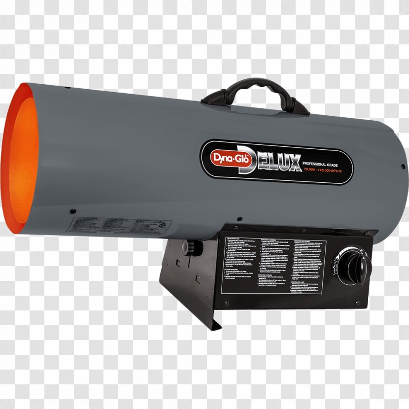 Gas Heater Forced-air Propane Dyna-Glo Delux RMC-FA125DGD - Dynaglo Rmcfa40dgd Transparent PNG