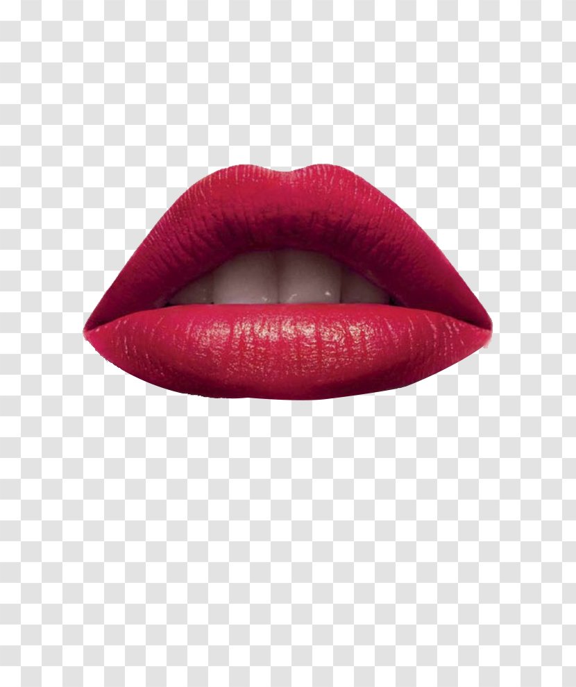 Lipstick Euclidean Vector - Watercolor - Big Red Lips Transparent PNG