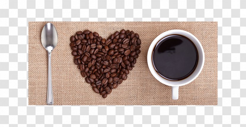 Coffee Bean Cafe Cappuccino Latte - Cup - Kahve Fincanı Transparent PNG