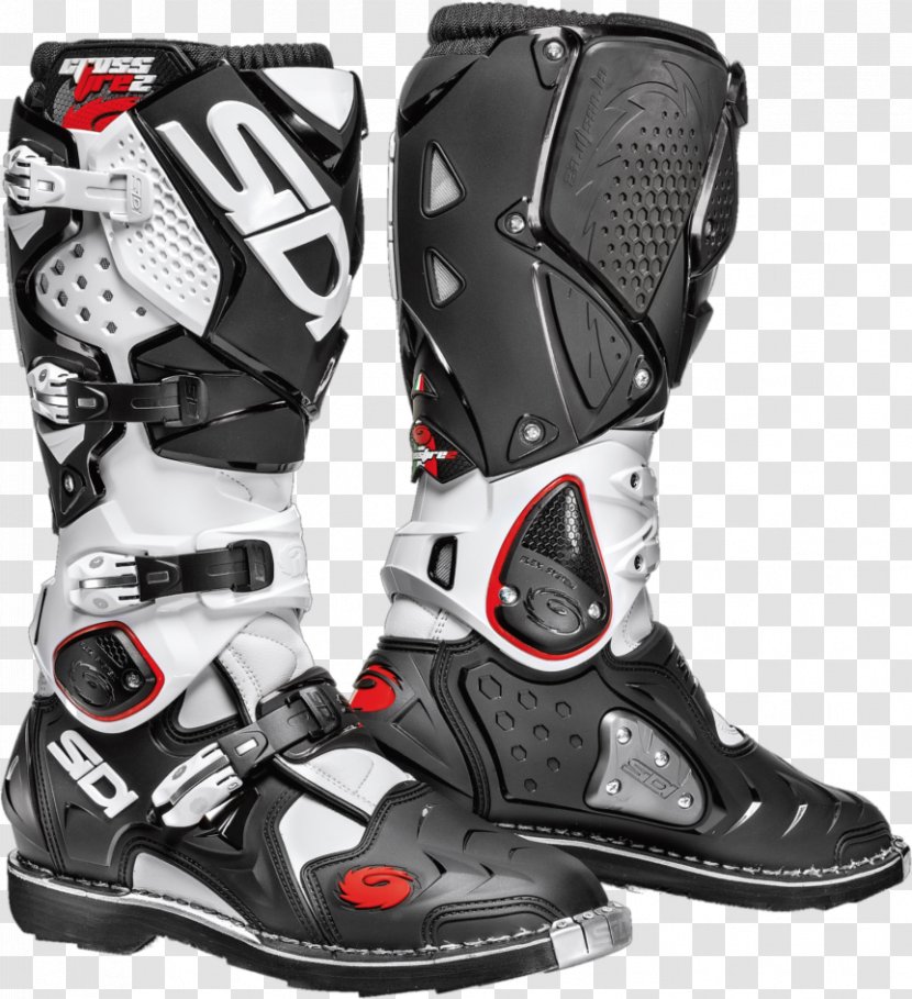 Motorcycle Boot Motocross SIDI Transparent PNG