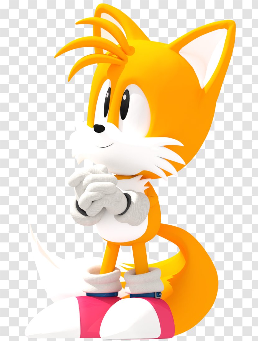 Tails Cat Sonic Chaos Classic Collection Fan Art - Cartoon Transparent PNG