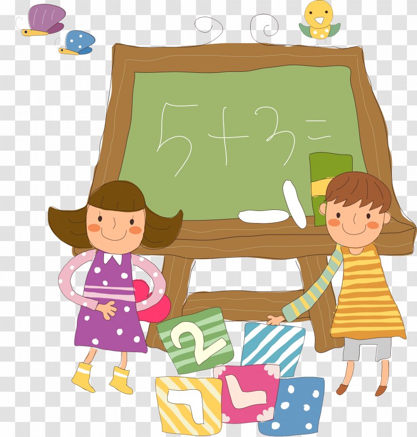 Mathematics Learning Child - Toddler - Card Transparent PNG