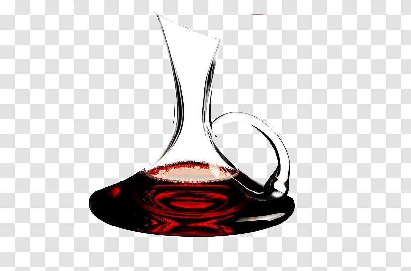 Red Wine Sake Set Decanter Glass Transparent PNG