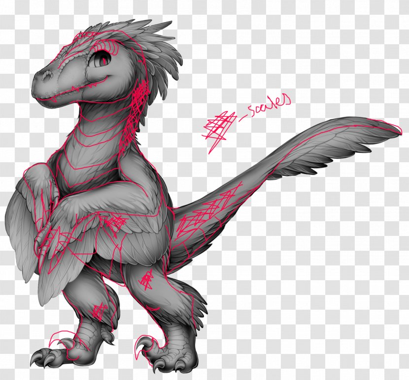 Velociraptor Furry Fandom Dinosaur - Wing Transparent PNG