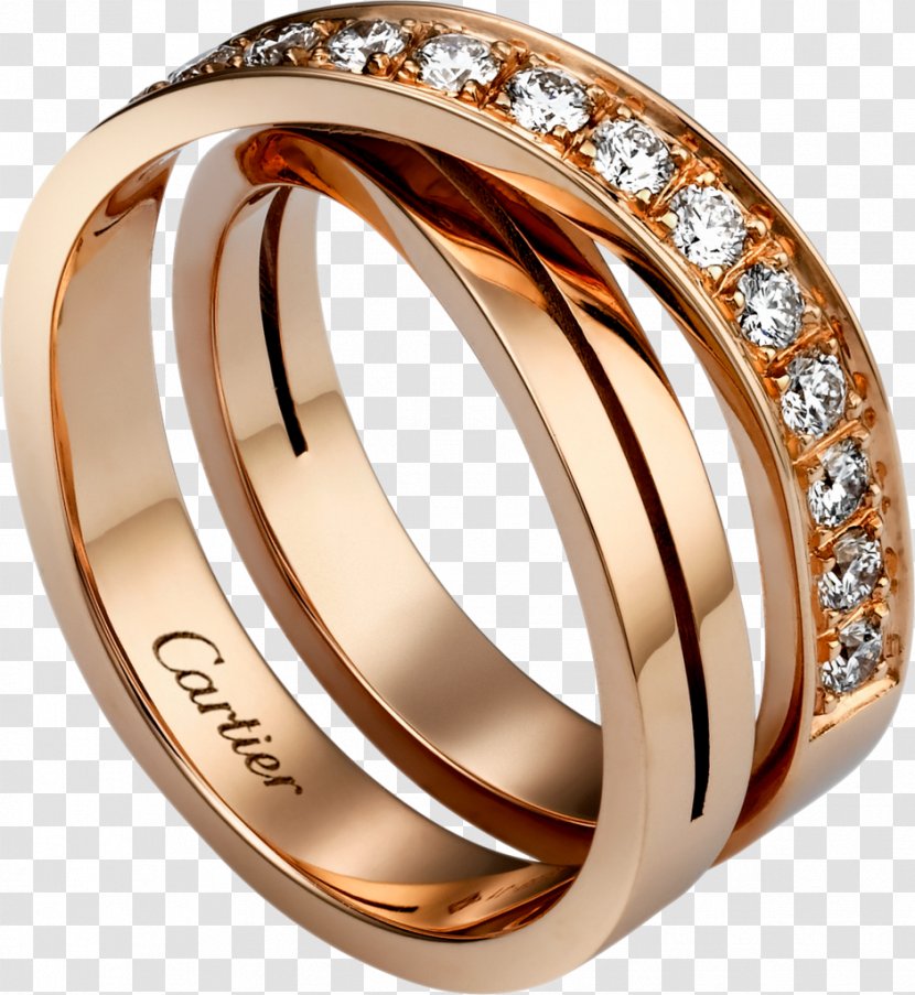 Cartier Engagement Ring Jewellery Diamond - Gemstone Transparent PNG