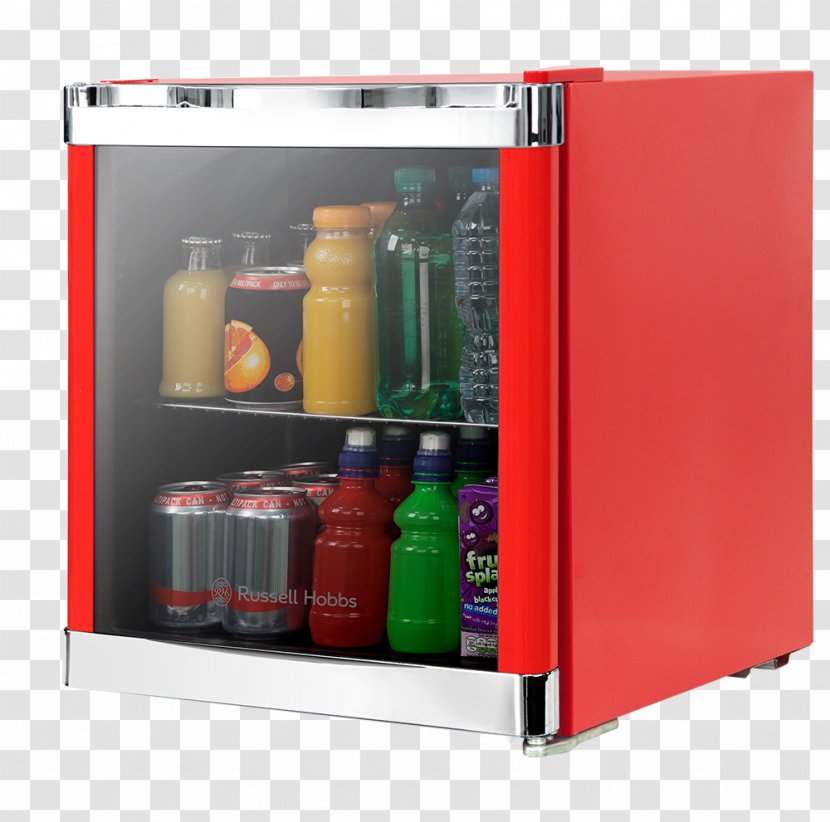 Refrigerator Wine Cooler Freezers Glass Drink - Russell Hobbs - Single Door Transparent PNG