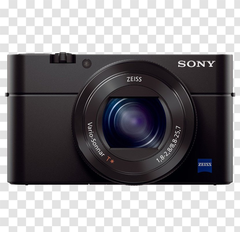 Sony Cyber-shot DSC-RX100 IV Point-and-shoot Camera 4K Resolution Zoom Lens - Pointandshoot - Black Transparent PNG
