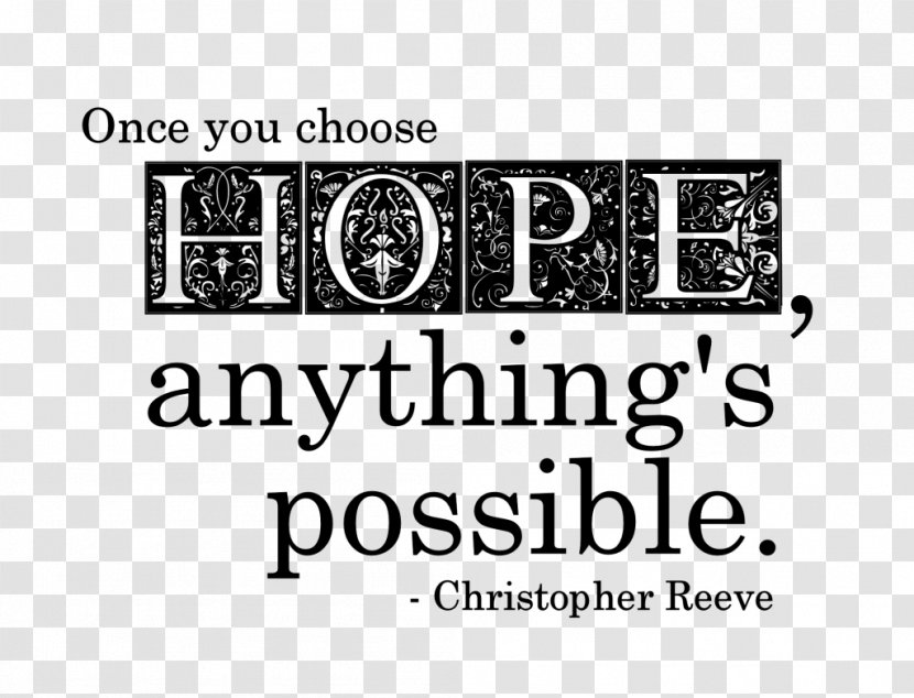 Once You Choose Hope, Anything's Possible. YouTube Superman Person - Youtube Transparent PNG