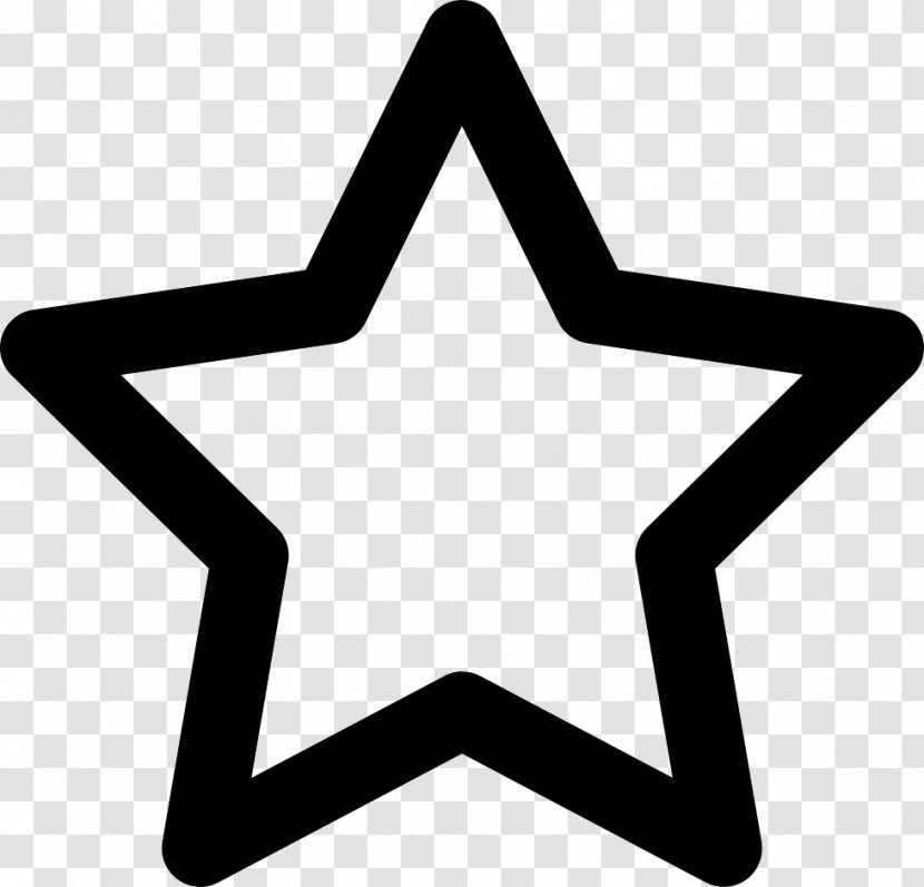 Font Awesome - Star - Five Pointed Transparent PNG