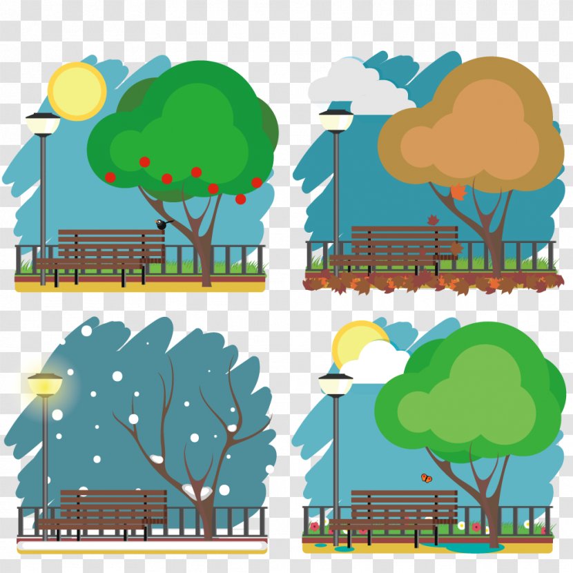 People In Project Management Manager Resource - Tree - City Vector Material Transparent PNG