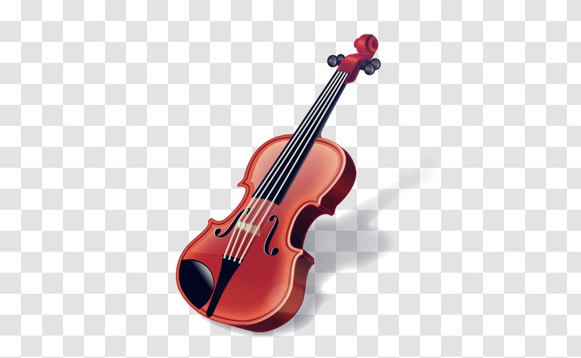 Violin Musical Instrument Icon - Fiddle Transparent PNG