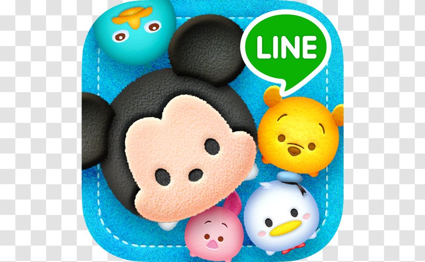 Disney Tsum LINE App Store The Walt Company - Line Transparent PNG