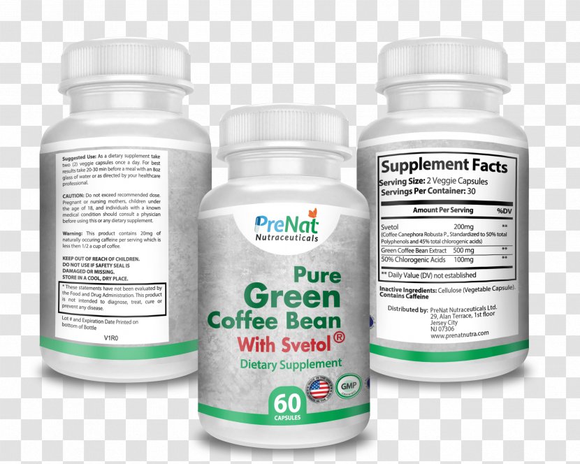 Dietary Supplement Green Coffee Extract Health Bean - Exercise Transparent PNG