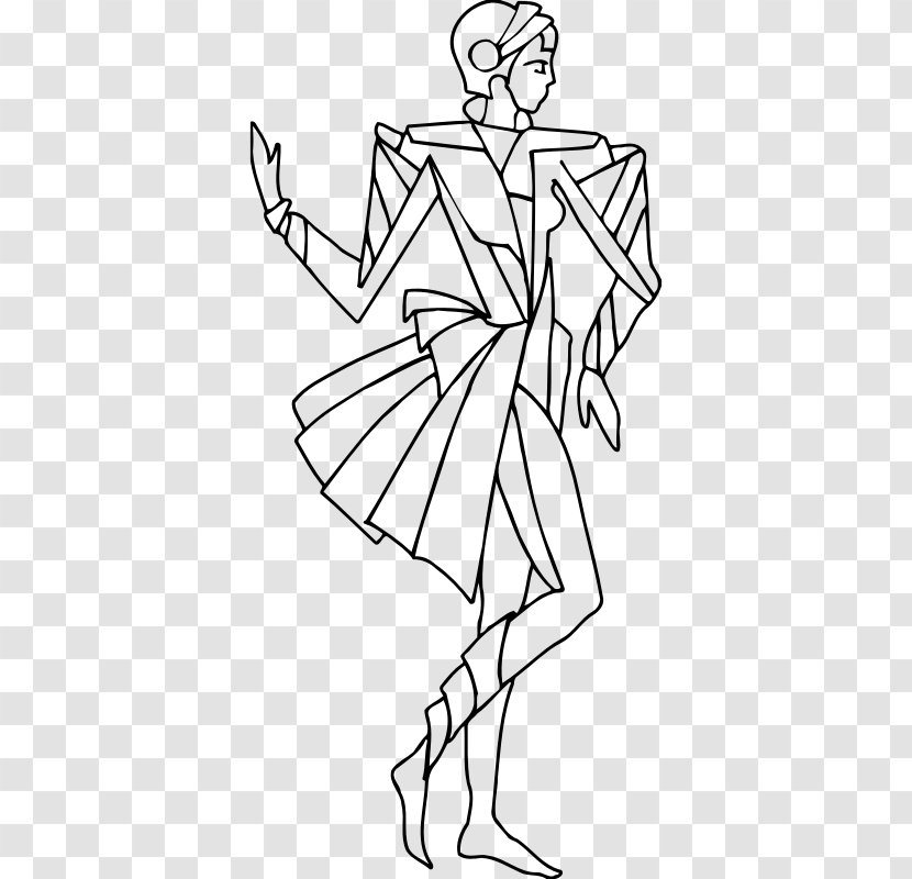 Drawing Dance Clip Art - Standing - Silhouette Transparent PNG