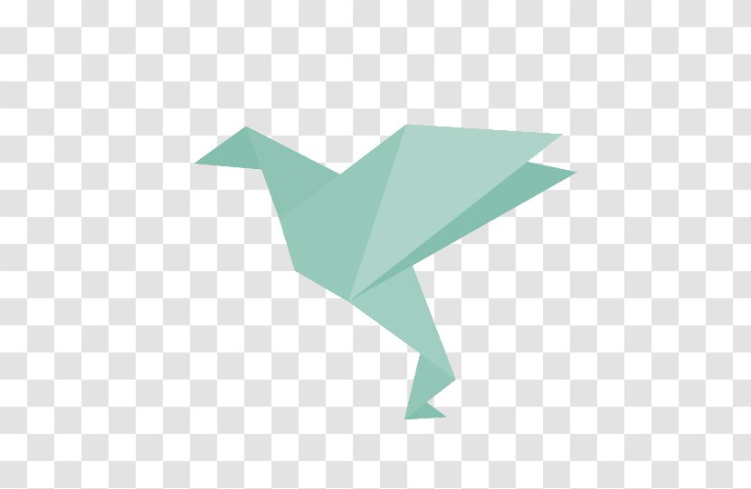 Paper Origami Crane Vector Graphics Pulp - Art Transparent PNG