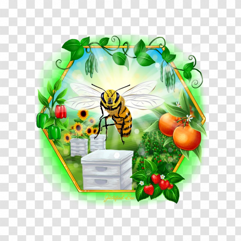 Honey Bee Insect T-shirt Clothing - Organism Transparent PNG