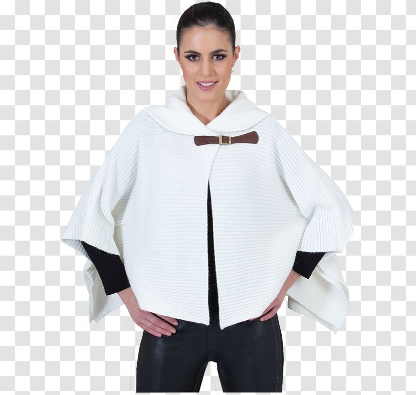 T-shirt Sleeve Dress Shirt Sweater Clothing - Poncho Transparent PNG