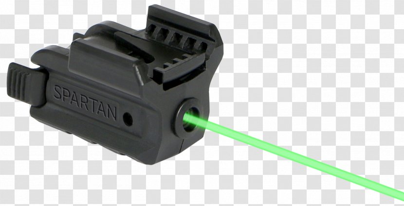 Red Dot Sight Laser Weaver Rail Mount Picatinny - Raygun - Handgun Transparent PNG