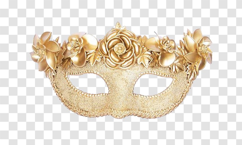 Masquerade Ball Mask Gold Party - Korean - Ms. Golden Transparent PNG