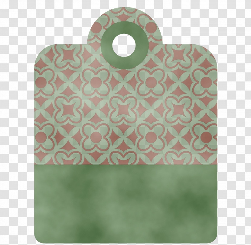 Green Pattern Rectangle Transparent PNG