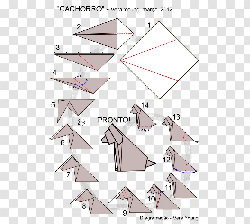 Paper Origami Anywhere: Why Throw It Out When You Can Fold Up? Worldwide Dog Transparent PNG
