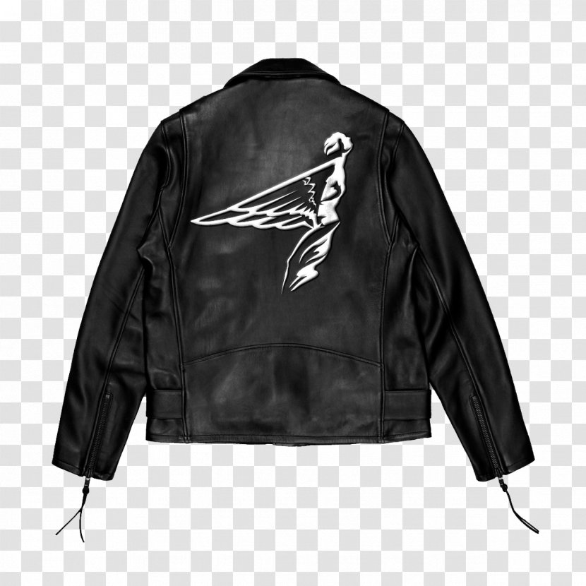 Leather Jacket T-shirt Denim - Flight - Jackets Transparent PNG