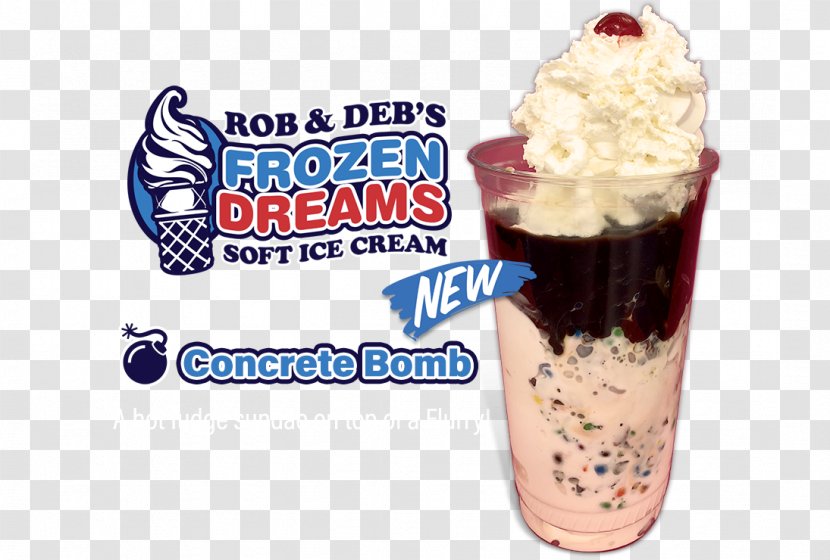 Sundae Ice Cream Rob & Deb's Frozen Dreams Frappé Coffee Milkshake Transparent PNG