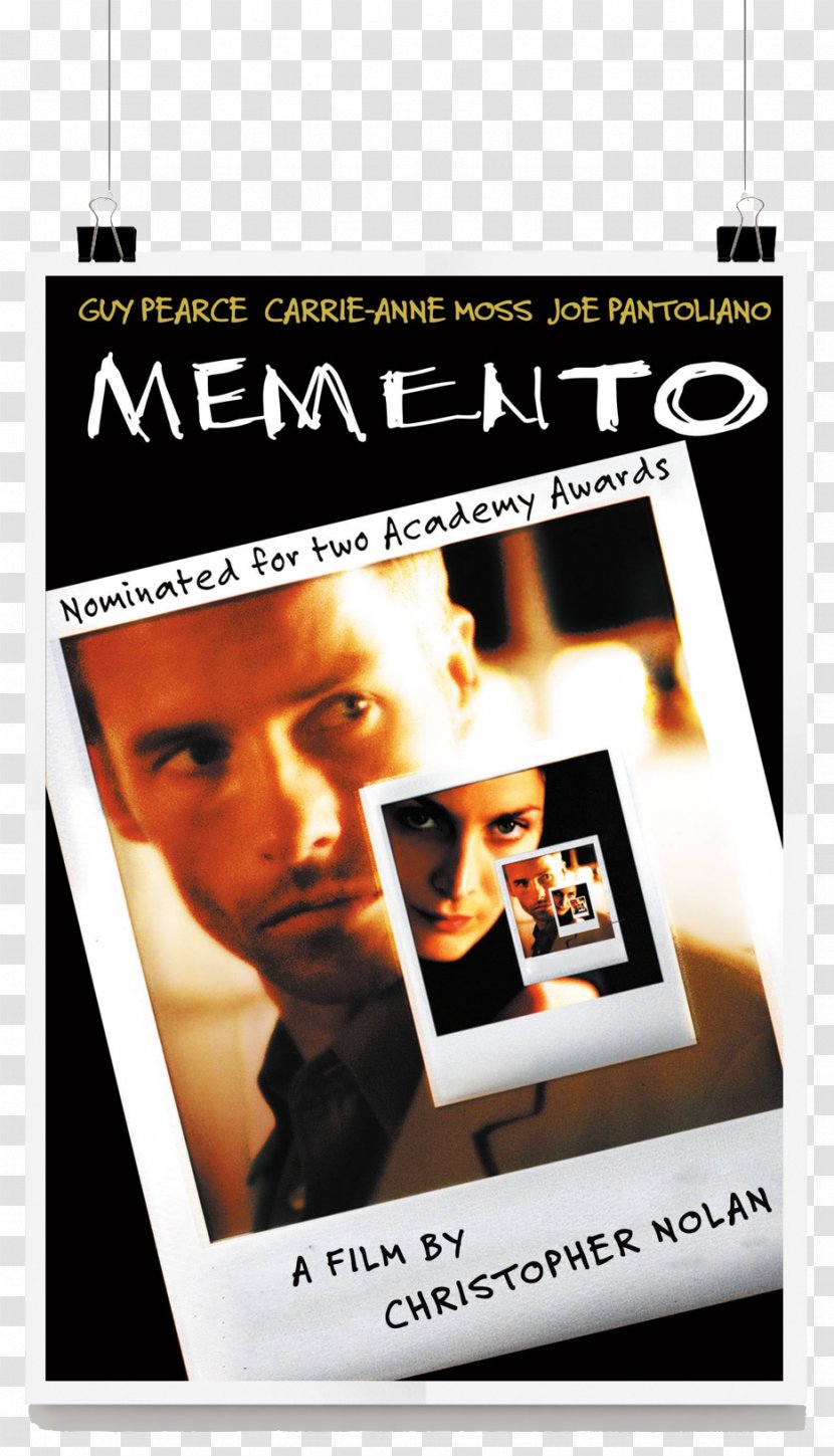 Christopher Nolan Memento Mori The Prestige Guy Pearce Transparent PNG