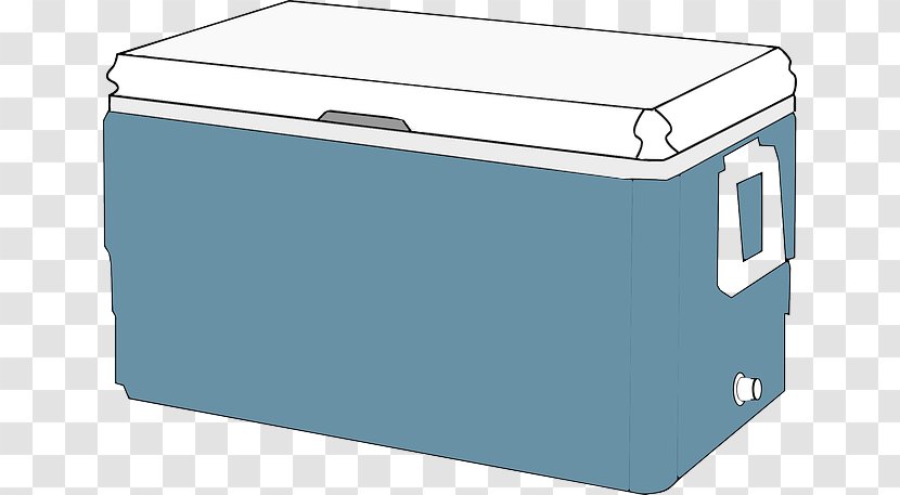 Cooler Camping Clip Art - Box - Cool Transparent PNG