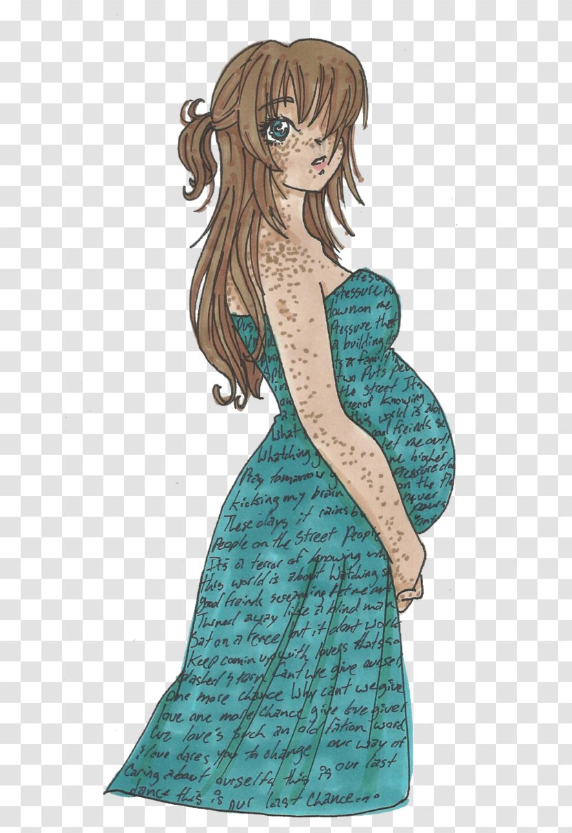 Costume Design Mermaid Teal - Tree - Old Fashion Transparent PNG
