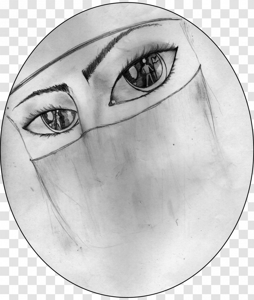 Eyebrow Forehead Eyelash Sketch - Silhouette - Eye Transparent PNG