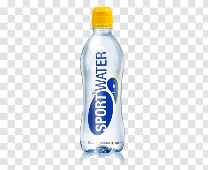 Sports & Energy Drinks Fizzy Water Bottles Mineral - Lemon Cocktail Transparent PNG