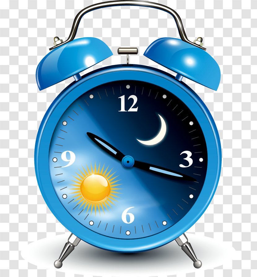 Sleep Cycle Circadian Rhythm Night Clock - Darkness - Hand-painted Picture Alarm Transparent PNG