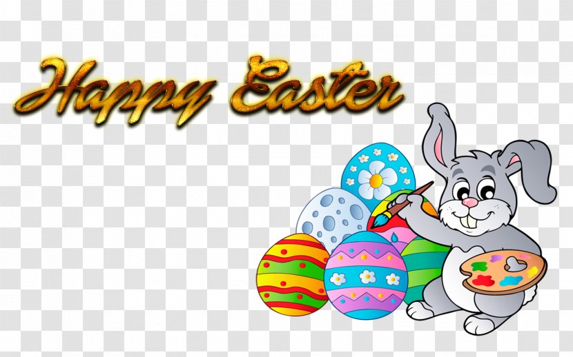 Easter Bunny Egg Clip Art - Eastertide - Happy Day 2018 Transparent PNG