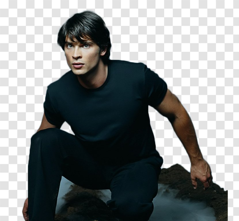 Smallville Superman Clark Kent The WB Superhero - Sitting Transparent PNG