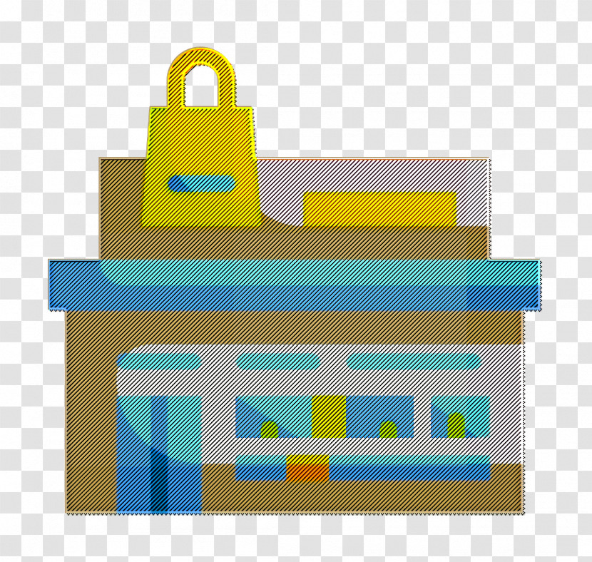 Supermarket Icon Store Icon Building Icon Transparent PNG