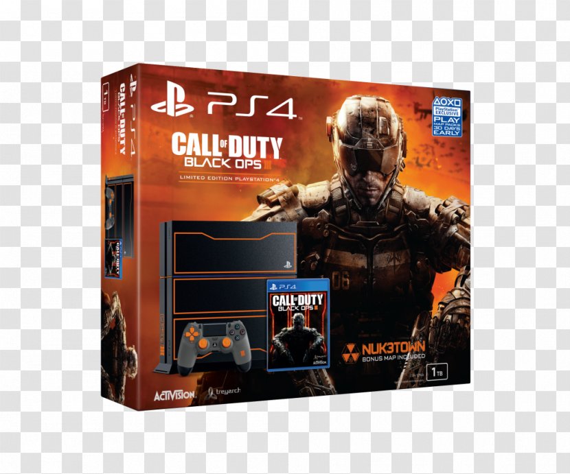 Call Of Duty: Black Ops III PlayStation 4 3 Video Game - Playstation Transparent PNG
