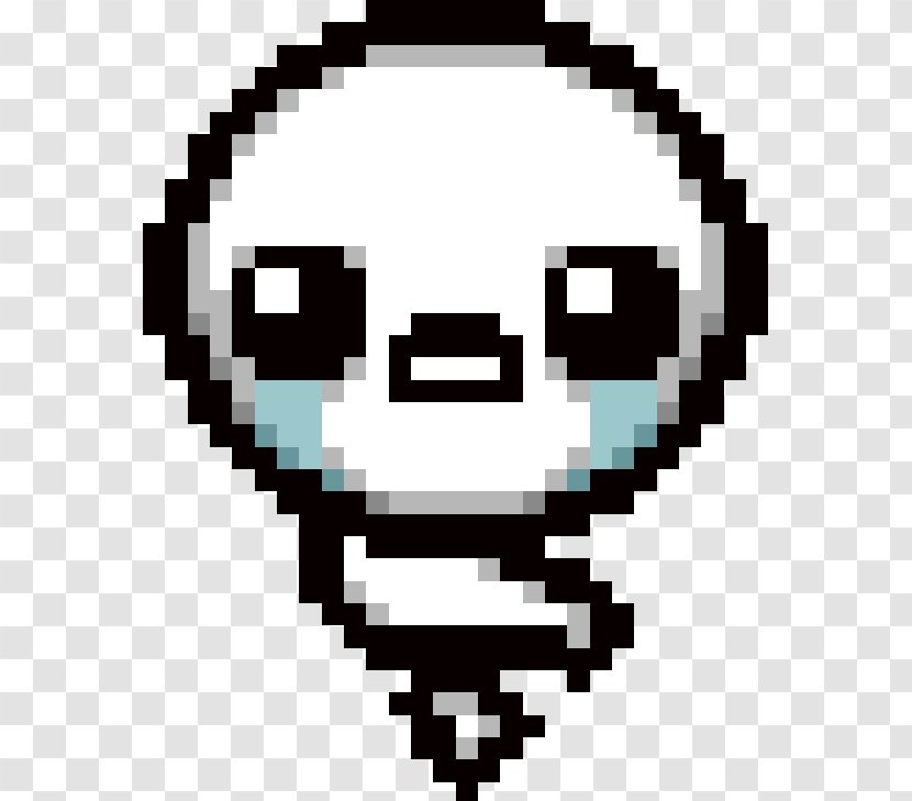 The Binding Of Isaac: Afterbirth Plus Nicalis Abaddon Wiki - Black And White - Isaac Transparent PNG
