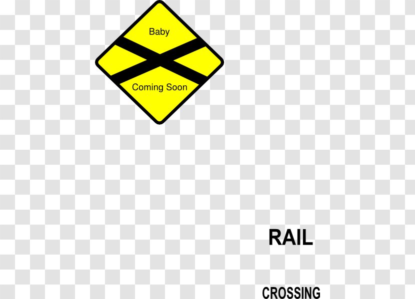 Rail Transport Train Traffic Sign Level Crossing Pedestrian - Comming Soon Transparent PNG