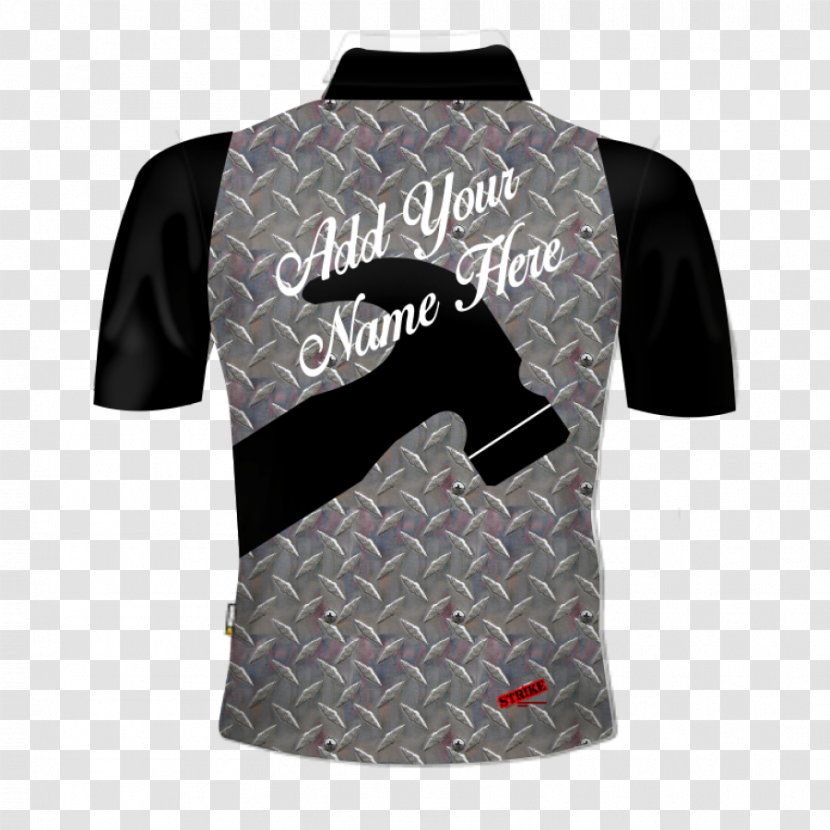 Jersey T-shirt Sleeve Ten-pin Bowling Shirt - T Transparent PNG